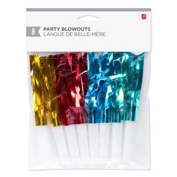 American Greetings Metallic Tassel Party Blowers
