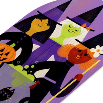 American Greetings Halloween Card for Kids (Warm Witches)