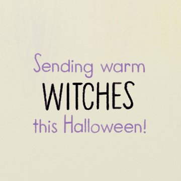 American Greetings Halloween Card for Kids (Warm Witches)