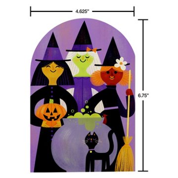 American Greetings Halloween Card for Kids (Warm Witches)