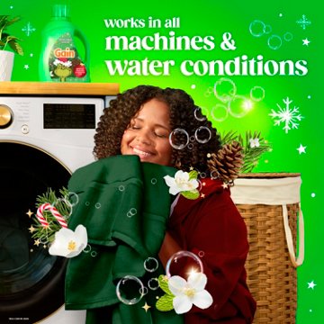 Gain Liquid Laundry Detergent, 61 Loads - Grinchmas Cheer Scent