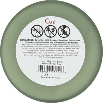 Cue Dewy Aloe & Eucalyptus Candle