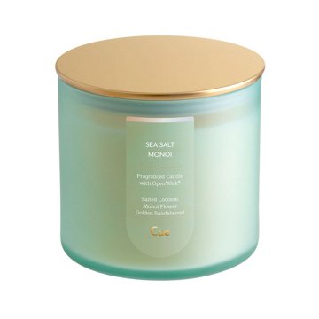 Cue Sea Salt Monoi Scented Candle