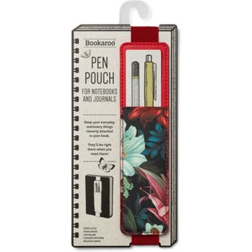 Bookaroo Dark Floral Pen Pouch