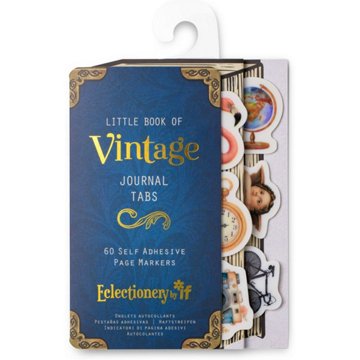 Bookaroo Vintage Journal Tabs, 60 ct
