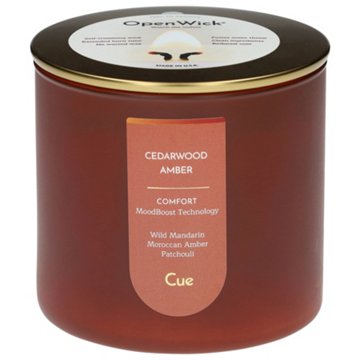 Cue Cedarwood Amber Candle