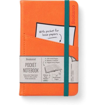 Bookaroo Small Notebook - Orange