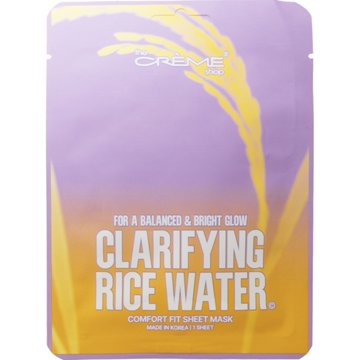 The Crème Shop Clarifying Rice Water Comfort Sheet Mask