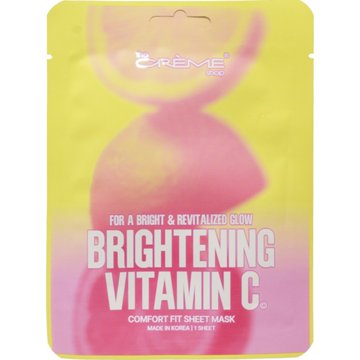 The Crème Shop Brightening Vitamin C Comfort Sheet Mask
