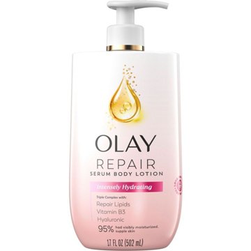 Olay Intensely Hydrating Repair Serum Body Lotion
