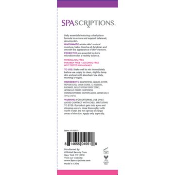 SpaScriptions Barrier Boosting Double Serum with Niacinamide
