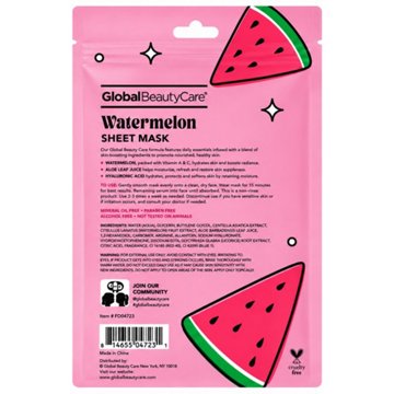 Global Beauty Care Watermelon Sheet Mask