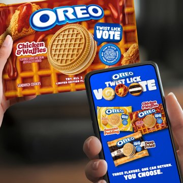 OREO Limited Edition Chicken & Waffles Sandwich Cookies
