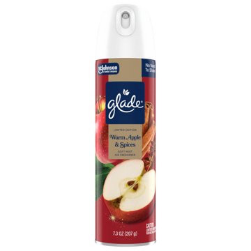 Glade Soft Mist Air Freshener Spray - Warm Apple & Spices