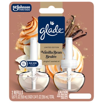 Glade Glade PlugIns Scented Oil Air Freshener Refills - Vanilla Bean Brulee