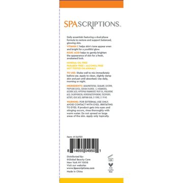 SpaScriptions Brightening Double Serum with Vitamin C