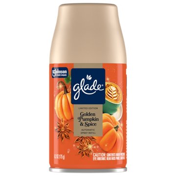 Glade Automatic Spray Refill Air Freshener - Golden Pumpkin & Spice