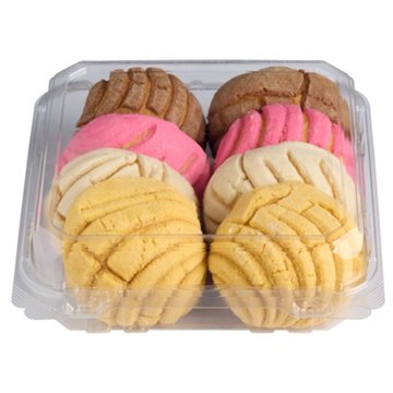H-E-B Bakery Variety Mini Conchas, 8 ct