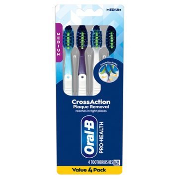 Oral-B Pro-Clean Cross Action Deep Clean Toothbrush - Medium