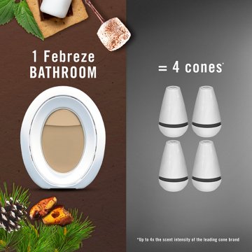Febreze Bathroom Air Freshener - Cozy Campfire