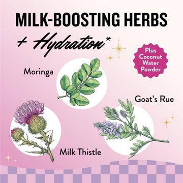 Legendairy Milk She's Flowing Lactation Support Drink Mix - Blackberry Lemonade, 18 ct