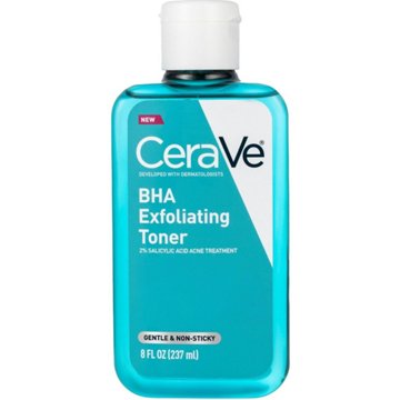 CeraVe BHA Exfoliating Toner with Ceramides with 2% Salicylic Acid & Niacinamide