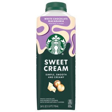 Starbucks Sweet Cream Coffee Creamer - White Chocolate Macadamia