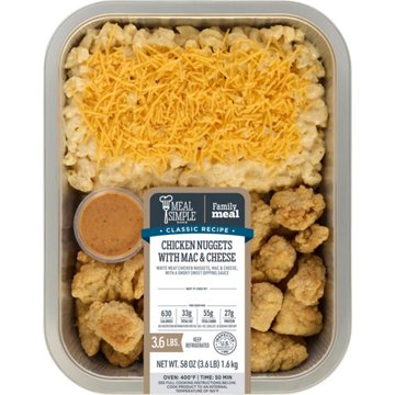 Meal Simple by H-E-B Family Meal - Chicken Nuggets & Mac 'n' Cheese