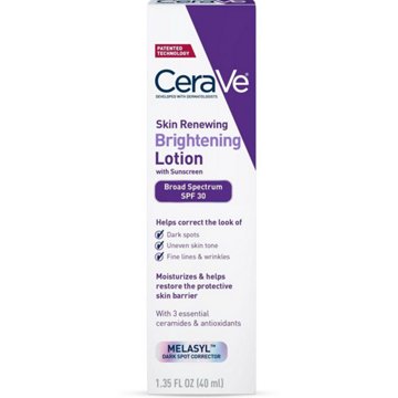 CeraVe Skin Renewing Brightening Face Moisturizer with SPF 30 Sunscreen
