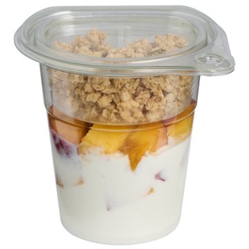 H-E-B Granola & Vanilla-Flavored Yogurt Parfait - Peach , 8 oz