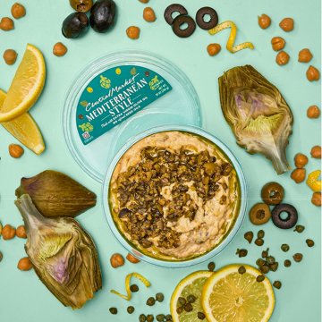 Central Market Mediterranean Style Hummus, 10 oz