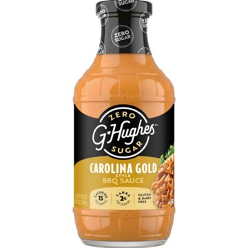 G Hughes Smokehouse Zero Sugar Carolina Gold Style BBQ Sauce