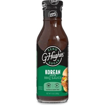 G Hughes Smokehouse Zero Sugar Korean Style BBQ Sauce