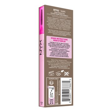 NYX Fluff & Snatch Brow Powder Pen - Taupe