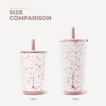 HydroJug Stainless Steel Everyday Tumbler - Magnolia, 14 oz