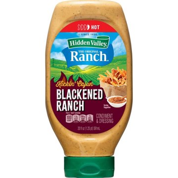 Hidden Valley Original Kickin' Cajun Hot Blackened Ranch, Easy Squeeze Bottle