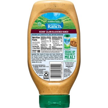 Hidden Valley Original Kickin' Cajun Hot Blackened Ranch, Easy Squeeze Bottle