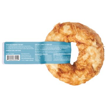 Nothin' To Hide 3" Bagel Beef Dog Chew