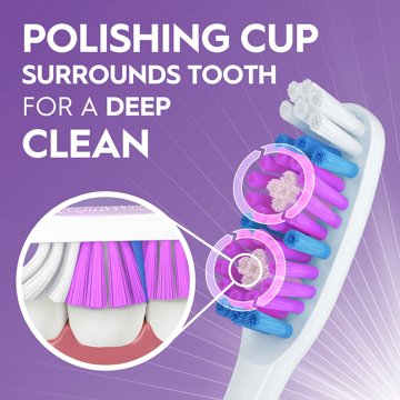 Oral-B Advanced Whitening Clean Soft Toothbrushes