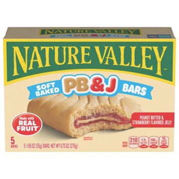 Nature Valley Soft Baked PB&J Strawberry Bars