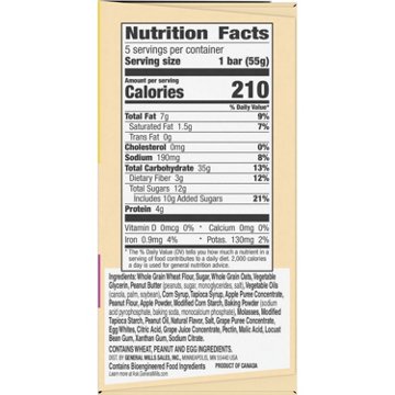 Nature Valley Soft Baked PB&J Grape Bars