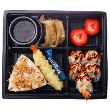 H-E-B Sushiya Big Hits Bento Box