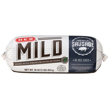 H-E-B Premium Pork Breakfast Sausage - Mild