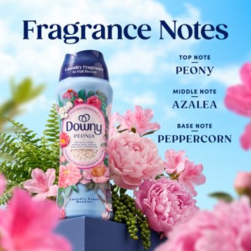 Downy Boutique Botanicals In Wash Laundry Scent Booster Beads - Peonia Scent