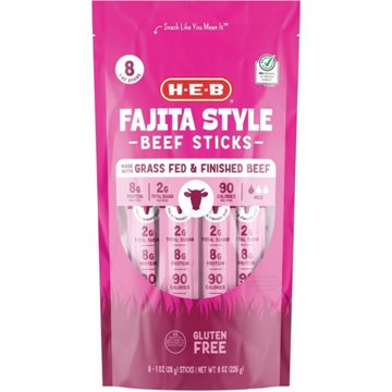 H-E-B Fajita Style Beef Sticks
