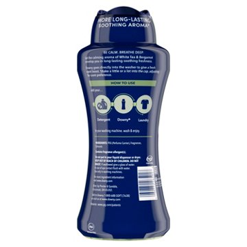 Downy In-Wash Laundry Scent Booster Beads - Soothing White Tea and Bergamot Scent