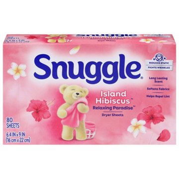 Snuggle Dryer Sheets - Island Hibiscus