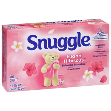Snuggle Dryer Sheets - Island Hibiscus