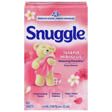 Snuggle Dryer Sheets - Island Hibiscus