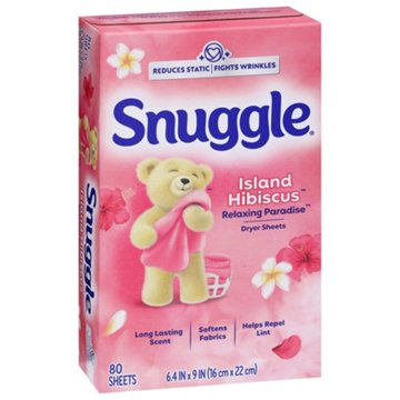 Snuggle Dryer Sheets - Island Hibiscus